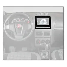Moldura Painel 2 Din Idea 2009 2010 Dvd Multimidia Preto Foto mini 4