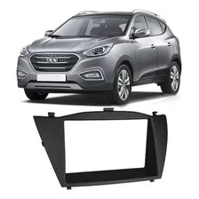 Moldura Painel 2 Din IX35 2010 Ã 2018 Dvd Multimidia Mp5 Preta Foto mini 1