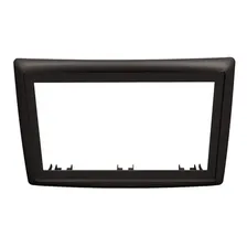 Moldura Painel 2 Din Megane 2007 2008 2009 2010 2011 Preto Foto mini 1