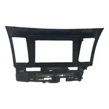 Moldura Painel 2 Din Mitsubishi Lancer Preto Fosco Foto mini 3