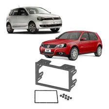 Moldura Painel 2 Din Mp5 Ford Fiesta 2014 Foto mini 1