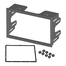 Moldura Painel 2 Din Mp5 Ford Fiesta 2014 Foto mini 2