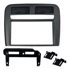 Moldura Painel 2 Din Multimidia 08/12 Fiat Punto-grafite Foto mini 1