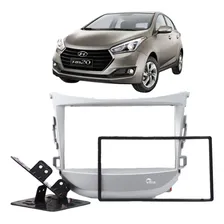 Moldura Painel 2 Din Multimidia Dvd Mp5 Hb20 Hb20s Hb20x Foto mini 1