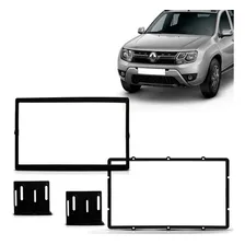 Moldura Painel 2 Din Renault Duster Oroch 2018 - Fiamon 4035 Foto mini 1