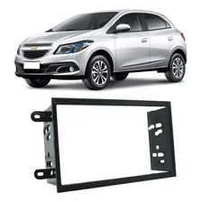 Moldura Painel 2 Din Som Dvd Gm Chevrolet Spin 2013 Ã 2018 Preta Foto mini 2