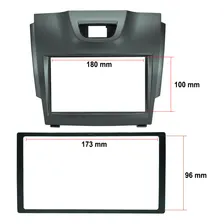 Moldura Painel 2 Din Som Dvd Gm Trailblazer S10 2012 À 2016 Foto mini 2