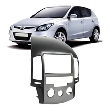 Moldura Painel 2 Din Som Dvd Hyundai I30 Ar Anal贸gico 09/12 Foto mini 2