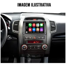 Moldura Painel 2 Din Sorento 2010 2011 2012 Multimidia Dvd Foto mini 4