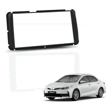 Moldura Painel 2 Din Toyota Etios Corolla Gli 15 Preta Foto mini 4