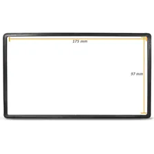 Moldura Painel 2din 1din Virtus 2018 2019 2020 Black Piano Foto mini 4