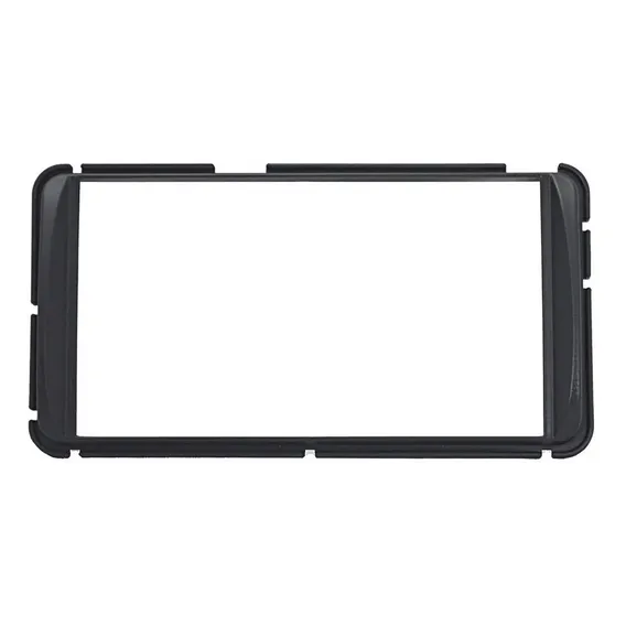 Moldura Painel 2din Etios Multimidia Aparelho Mp3 Dvd Preto Foto 1