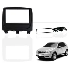 Moldura Painel 2din Fiat Palio Way 2014 A 16 Preta Foto mini 2