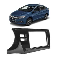 Moldura Painel 2din Honda City 2015 A 2018 Black Piano Foto mini 1