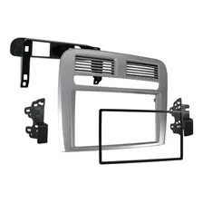 Moldura Painel 2din Mp5 Dvd MultimÃdia Punto 2008-2012 Prata Foto mini 1