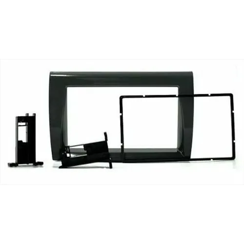 Moldura Painel 2din Multimidia Dvd Fiat Bravo Grafite Foto 1