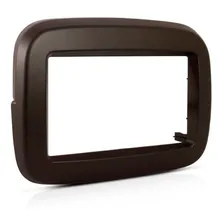 Moldura Painel 2din Multimidia Mp5 Fiat Mobi Marron Fiamon Foto mini 2