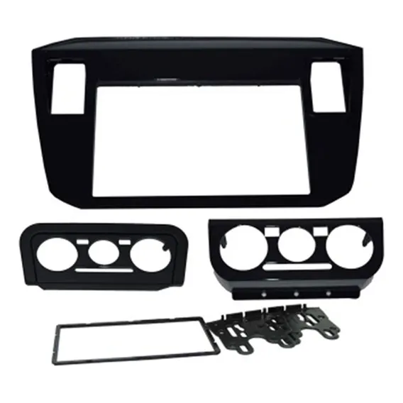 Moldura Painel 2din Multimidia Mp5 Vw Up 2018 B Piano Foto 1