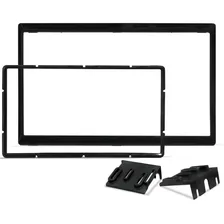 Moldura Painel 2din Renault Duster E Oroch 2018 A 2022 Preto Foto mini 1
