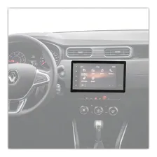 Moldura Painel 2din Renault Duster E Oroch 2018 A 2022 Preto Foto mini 2