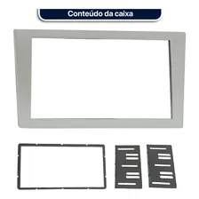 Moldura Painel 2din Vectra Meriva Corsa Montana - Cinza Foto mini 4