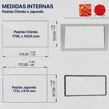 Moldura Painel 2din Vectra Meriva Corsa Montana - Cinza Foto mini  3