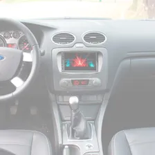 Moldura Painel Automotivo Ford Focus 2009 A 2013 Prata Foto mini 3
