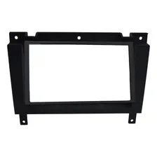 Moldura Painel Central 2 Din Dvd Gol Saveiro Parati G3 Preto 2000 à 2005 Foto mini 4