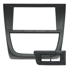 Moldura Painel Central 2 Din Dvd Gol Saveiro Voyage G5 2009 à 2012 Preto Foto mini 4