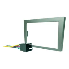Moldura Painel Central 2 Din Gm Montana + Chicote MultimÃdia Foto mini 1