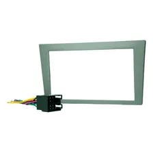 Moldura Painel Central 2 Din Gm Montana + Chicote MultimÃdia Foto mini 2