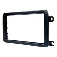 Moldura Painel Central 2 Din Gol Saveiro Voyage G7 + Chicote Foto mini  3