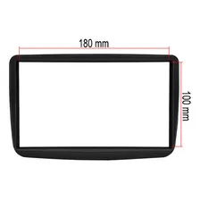 Moldura Painel Central 2 Din Mp5 Dvd Duster e Oroch 2011 Ã 2017 Preto Foto mini 2