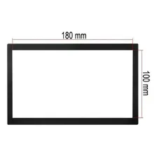 Moldura Painel Central 2 Din Mp5 Dvd Ecosport 2005 Ã 2012 Preta Foto mini 3
