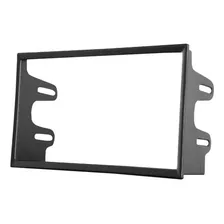 Moldura Painel Central 2 Din Mp5 Dvd Golf 1999 Ã 2013 Preto Foto mini 1