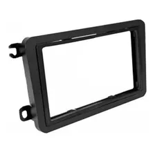 Moldura Painel Central 2 Din Mp5 Dvd Jetta 2007 Ã 2017 Preto Foto mini 1