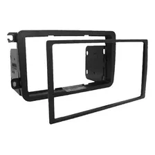 Moldura Painel Central 2 Din Mp5 Dvd Jetta 2007 Ã 2017 Preto Foto mini 4