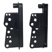 Moldura Painel Central 2 Din Mp5 Dvd Toyota Etios Sedan Hatch 2012 Ã 2014 Preta Foto mini 1