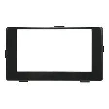 Moldura Painel Central 2 Din Mp5 MultimÃdia Dvd Som Toyota Corolla 2018 Black Piano Foto mini 4