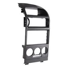 Moldura Painel Central 2 Din Mp5 Som Dvd Astra Ar Anal贸gico 1999 脿 2012 Preto Foto mini 1