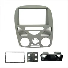 Moldura Painel Dvd 2 Din Fiat Palio Fire G2 S/ar Siena Cinza Foto mini 3