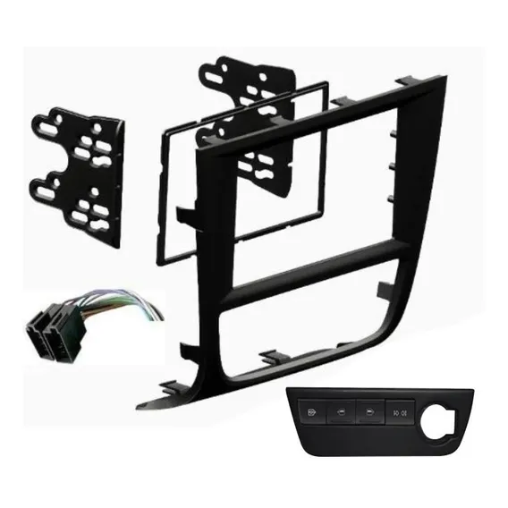 Moldura Painel Dvd 2 Din Gol G6/voyage G6/saveiro G6+16 Vias Foto 1