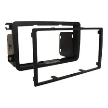 Moldura Painel Dvd 2 Din Gol G7 Jetta Amarok Passat Voyage Foto mini 1