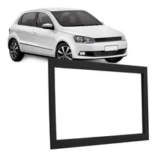 Moldura Painel Dvd 2 Din Hb20 Corsa Celta Universal Preta Foto mini 1