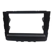 Moldura Painel Dvd 2 Din Hyundai 2017 Preto Foto mini 2