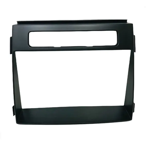 Moldura Painel Dvd 2 Din Kia Soul 2012 Preto Foto 1