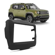Moldura Painel Dvd 2 Din Multimidia Jeep Renegade Completa Foto mini  3