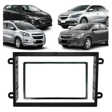 Moldura Painel Dvd 2 Din Onix Cobalt Spin Prisma Foto mini 1