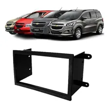 Moldura Painel Dvd 2 Din Onix Cobalt Spin Prisma Foto  mini 1