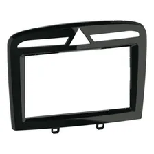 Moldura Painel Dvd 2 Din Peugeot 408 - Black Piano Foto mini 3